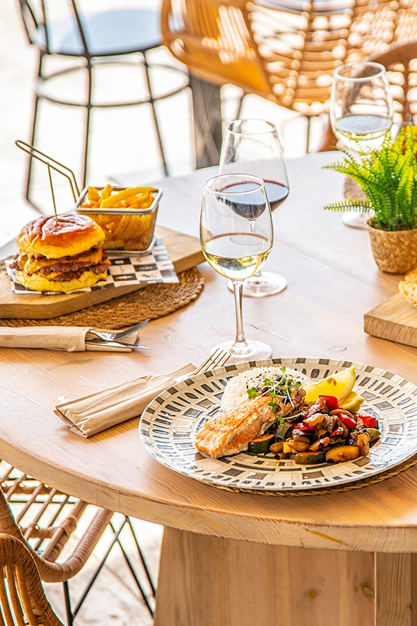 variedad comida bewake park